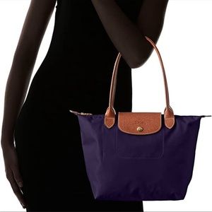 Longchamp Le Pliage small tote - purple